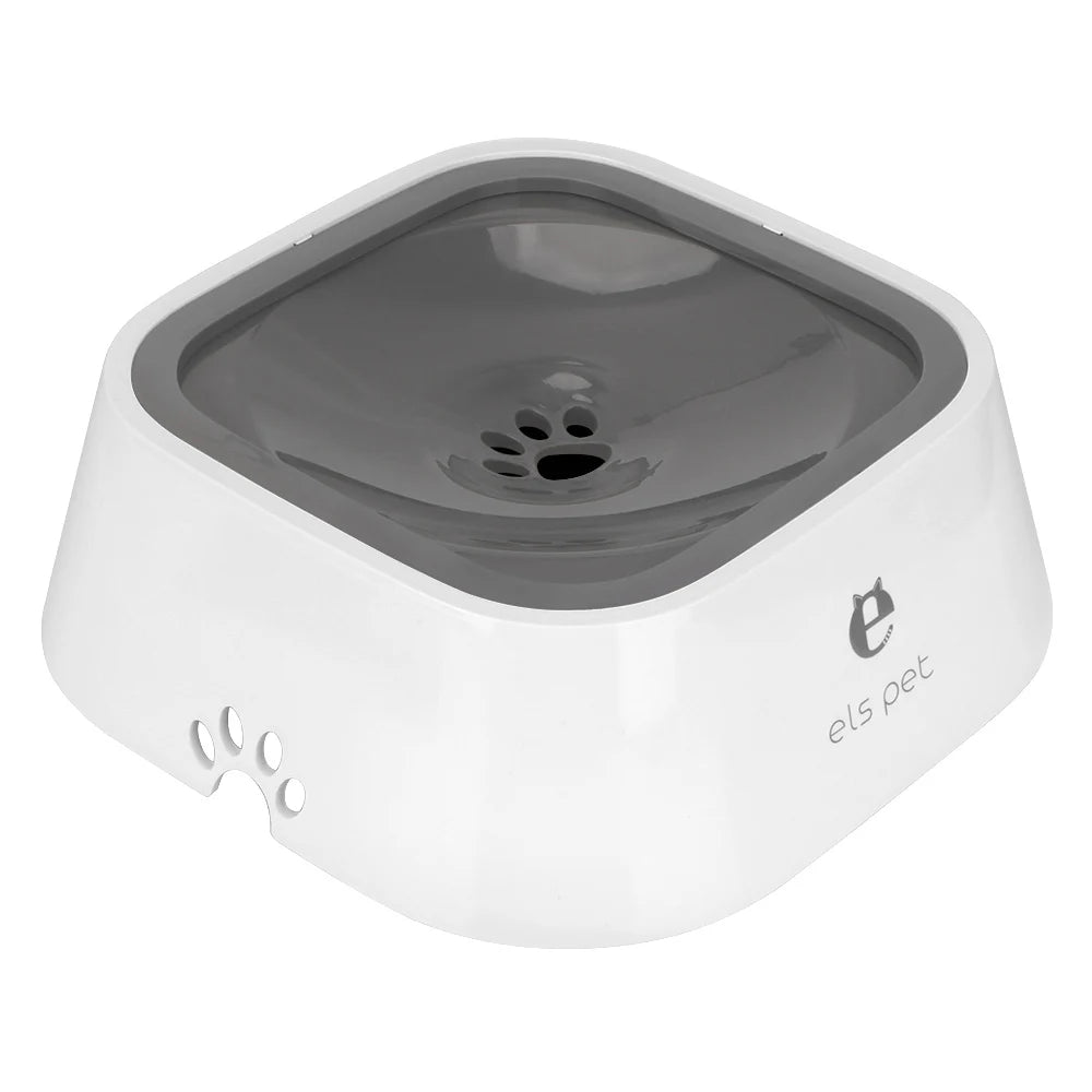 Anti-Overflow 1.5L Cat Dog Water Bowl