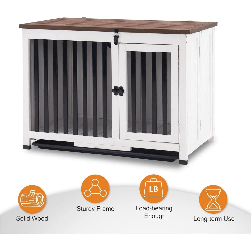 Wooden Dog Crate Furniture