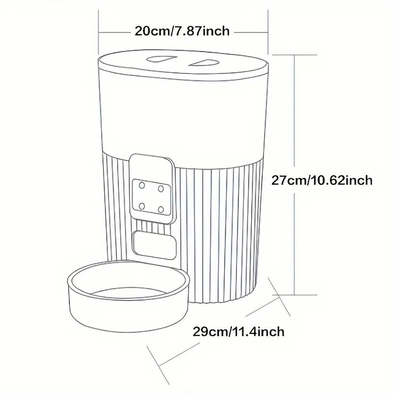 PAPIFEED cat automatic feeder