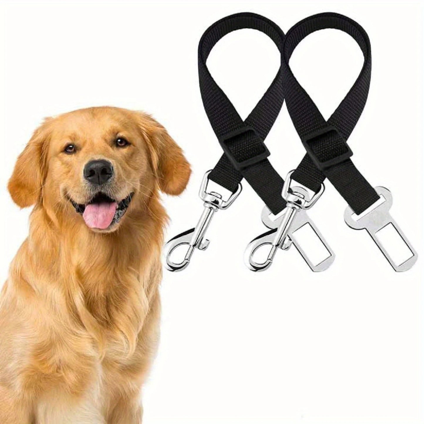 Adjustable Dog Car Seat Belt Harness