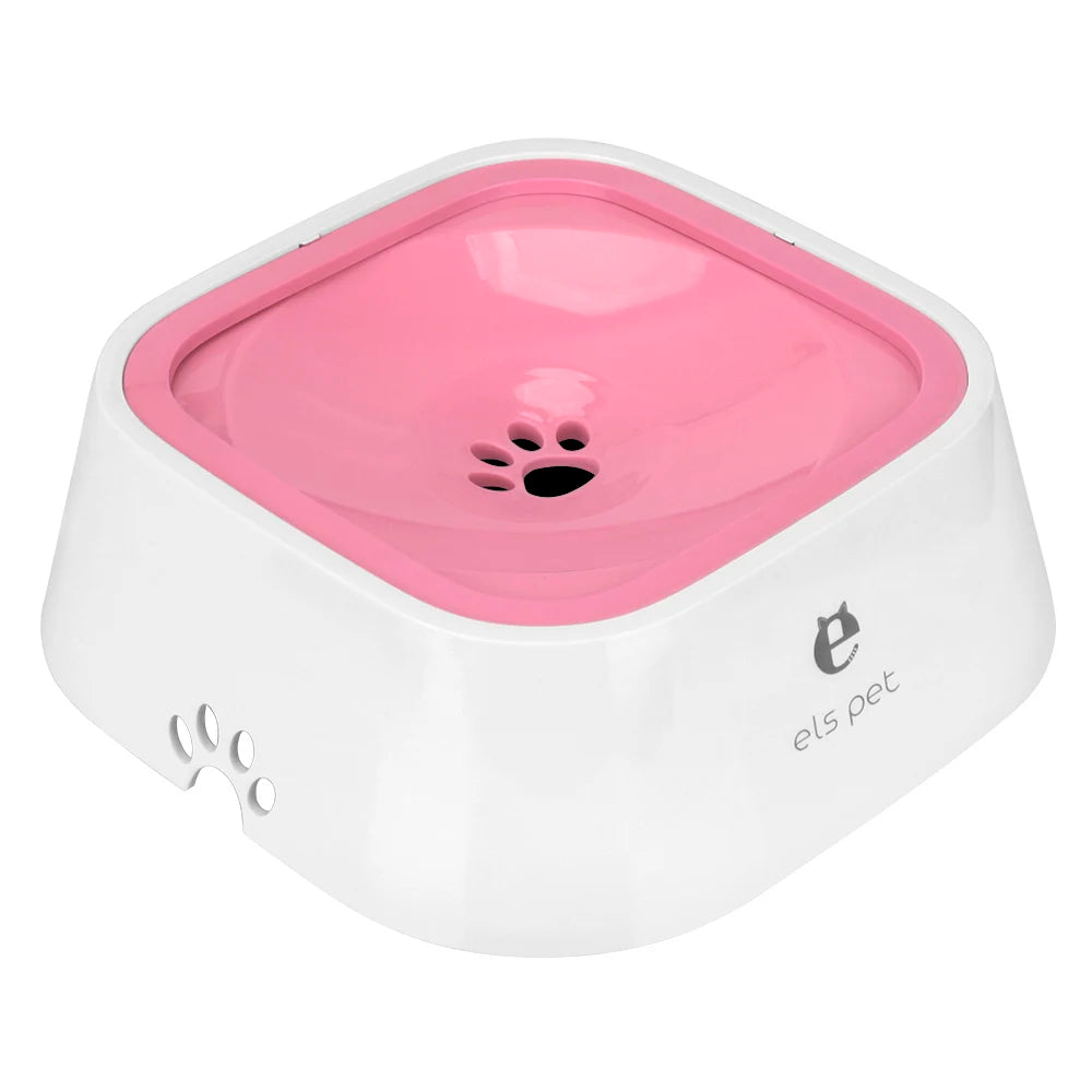 Anti-Overflow 1.5L Cat Dog Water Bowl